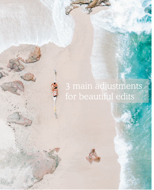 The Three Main Adjustments for Editing Photos With The Phlow